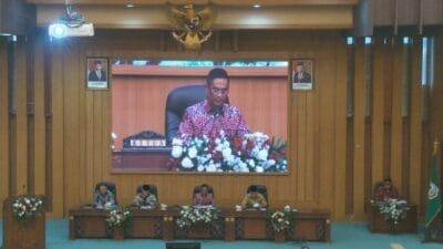 Paripurna Penyampaian LKPJ Bupati Malang Tahun 2023 Di Gelar DPRD. 