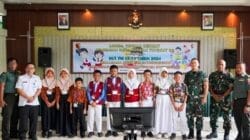 *Regu Kecamatan Kapas Bojonegoro Juarai Lomba Cerdas Cermat Wawasan Kebangsaan Jenjang SD Menyambut HUT ke- 79 TNI*